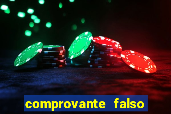 comprovante falso de 50 reais